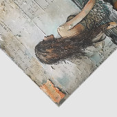 ZEEMEERMIN IN GEMENGDE MEDIA DECOUPAGE TISSUEPAPIE TISSUEPAPIER (Detail)