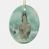 Zeemeermin in het Zee Ornament (Rechts)