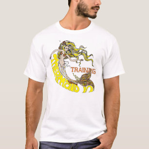 Zeemeermin in opleiding (blonde) t-shirt