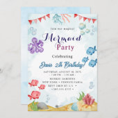 Zeemeermin Kaart (Voorkant / Achterkant)