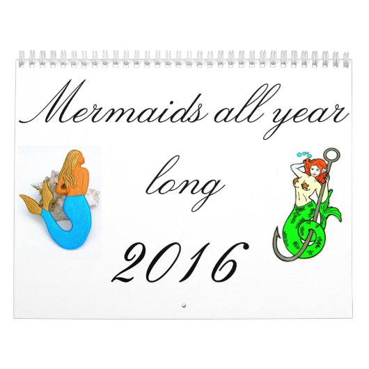 Zeemeermin Kalender (Hoes)