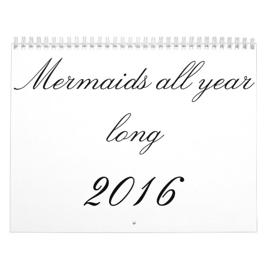 Zeemeermin Kalender (Hoes)