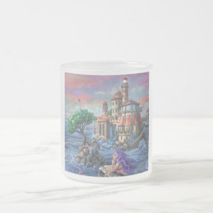 Zeemeermin Kasteel Matglas Koffiemok