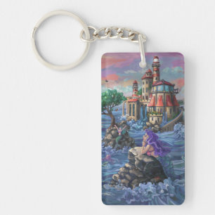 Zeemeermin Kasteel Sleutelhanger