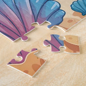 Zeemeermin Kat Legpuzzel (Zijkant)