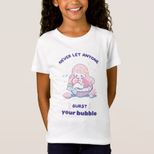 Zeemeermin Kinder T-shirts Laat Niemand Bubble Bar