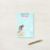Zeemeermin Leven Post-it® Notes (Op bureau)