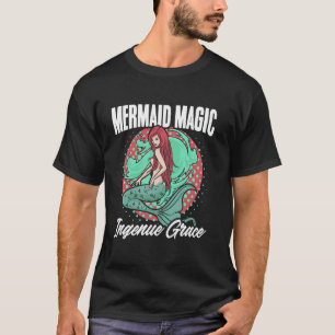Zeemeermin Magie Ingenuïteit Gratie Onschuldige Sp T-shirt