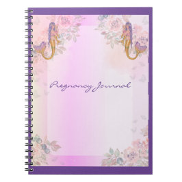 Zeemeermin met baby art van Renee Lavoie Notitieboek