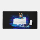 Zeemeermin met Dolphin Bureaumat (Keyboard & Muis)