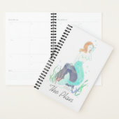 Zeemeermin met Shell-Telefoon origineel kunstwerk Planner (Display)