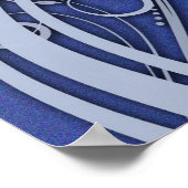 Zeemeermin moeder en Baby Poster (Hoek)