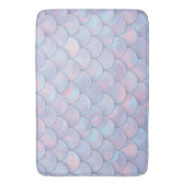 Zeemeermin mousserende schalen badmat (Voorkant Verticaal)