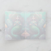 Zeemeermin, Oceaan, Vis, Grafische Kunstkaart Kaart (Binnen)