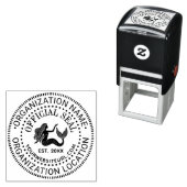 Zeemeermin Officiële Seal Naam Loc URL Datum inste Zelfinktende Stempel (In situ)