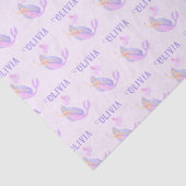 Zeemeermin Onder het Zee Verjaardagsmeisje Leeftij Tissuepapier (Detail)