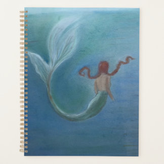 Zeemeermin onder water planner