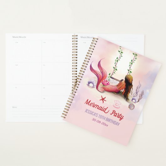 Zeemeermin onder Zee Birthday Party Planner (Display)