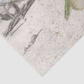 Zeemeermin  ontvlechting strand tissuepapier (Detail)