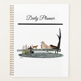 Zeemeermin op bootdok Dagelijkse Planner