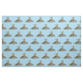 Zeemeermin op Rocks Stof (Fat Quarter)