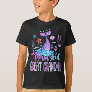 Zeemeermin Oudoma Grootfamilie Overeenkomstige Ver T-shirt