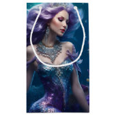 Zeemeermin Paars Haar Klein Cadeauzakje (Achterkant)