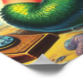 zeemeermin pin up poster (Hoek)