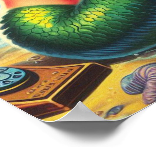  zeemeermin pin up poster (Hoek)