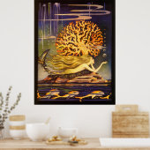  zeemeermin poster (Keuken)