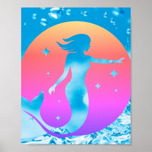 zeemeermin poster (Voorkant)