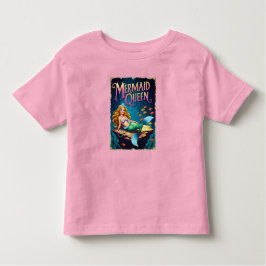 Zeemeermin Queen Peuter Meisjes Ocean Princess T-s Kinder Shirts