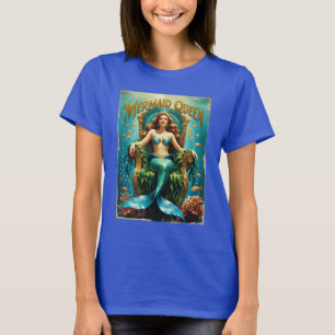 Zeemeermin Queen T-shirt - Tijdloze Oceaan Royalt