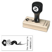  zeemeermin 	rubberstempel (Gestempeld)