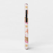 Zeemeermin Schattige Roze Girly Monogram Case-Mate iPhone Case (Achterkant/links)