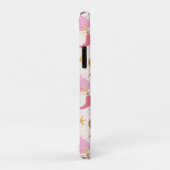 Zeemeermin Schattige Roze Girly Monogram Case-Mate iPhone Case (Achterkant/rechts)