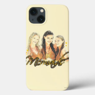 Zeemeermin schets iPhone 13 hoesje