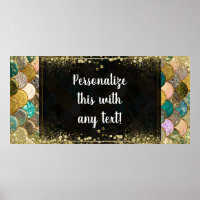 Zeemeermin Schubben Multi Kleur Glitter Feest Bann