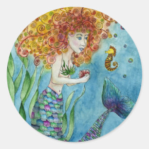 Zeemeermin - Seahorse Sticker
