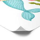 Zeemeermin Slaapkamer Poster Oceaan Kinderkamer De (Hoek)