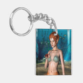 Zeemeermin Sleutelhanger (Voorkant Links)