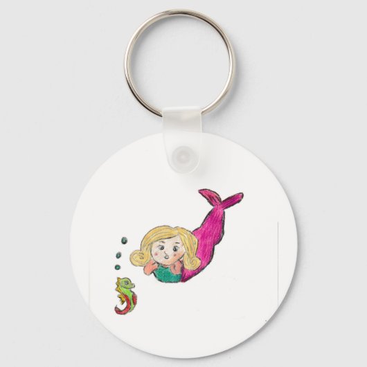 zeemeermin sleutelhanger (Voorkant)