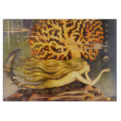  zeemeermin snijplank (Voorkant)