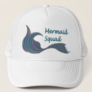 Zeemeermin Squad Groenen en Roze Trucker Pet