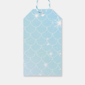 Zeemeermin Starfish Verjaardagsfeest Dank u Labels Cadeaulabel (Achterkant)