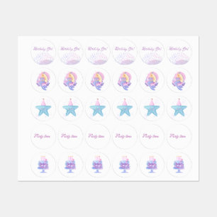 Zeemeermin Sticker Set