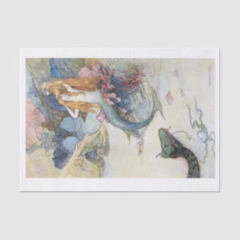 Zeemeermin Tissuepapier