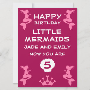 Zeemeermin tweelingzusters