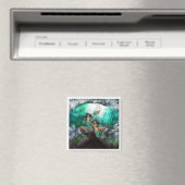 Zeemeermin Twins Magnet Magneet (Insitu (Vaatwasser))