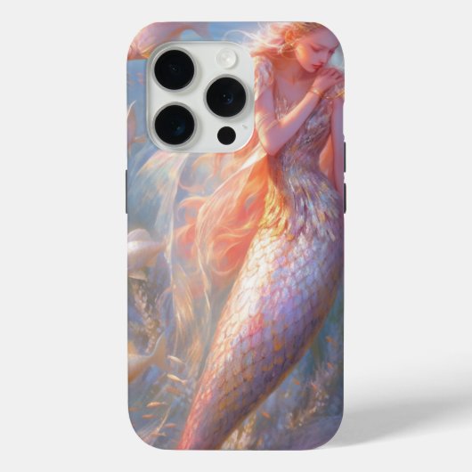 Zeemeermin van het zee Case-Mate iPhone case (Achterkant)